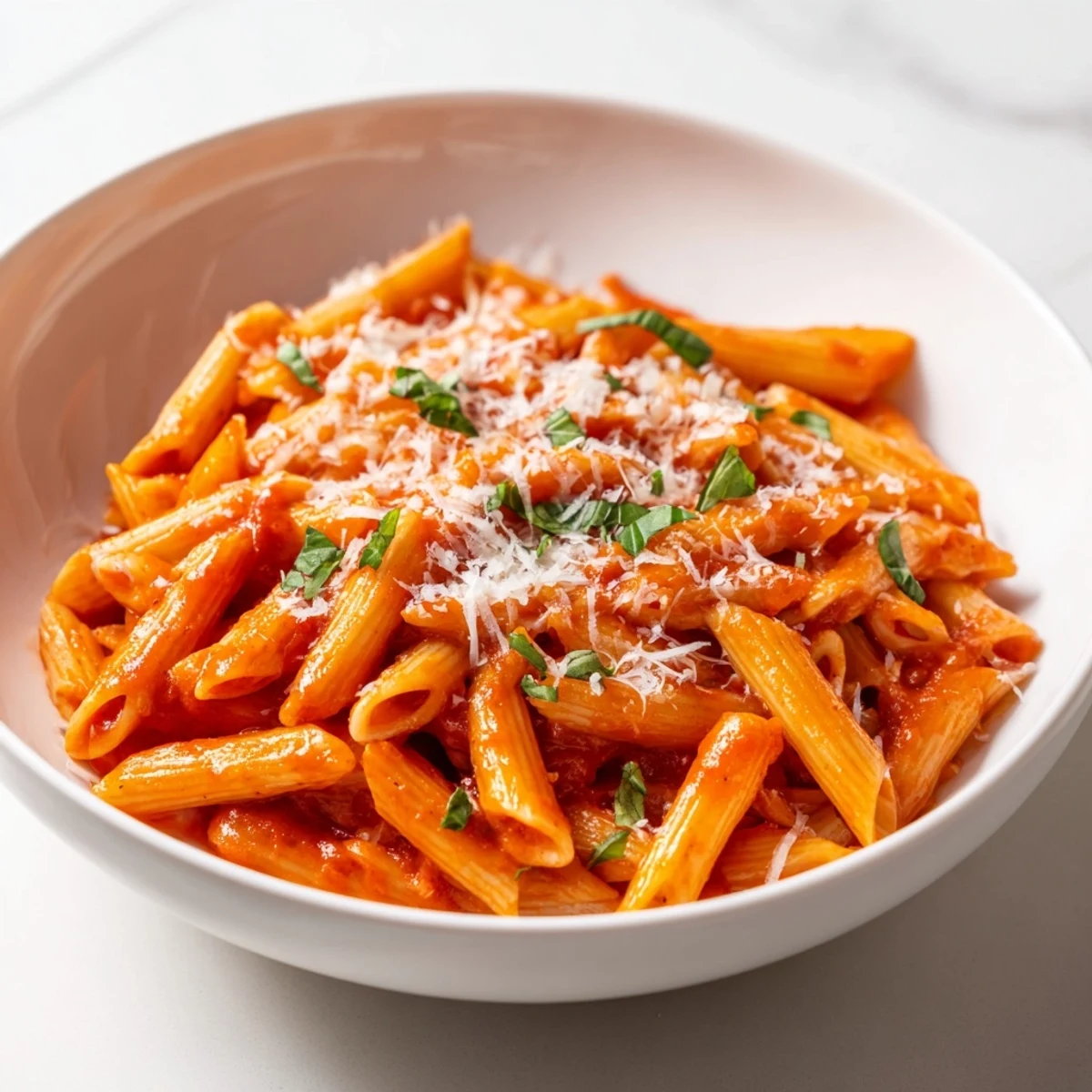 Quick and easy microwave bowl pasta, ideal for a single, satisfying meal ready in minutes.