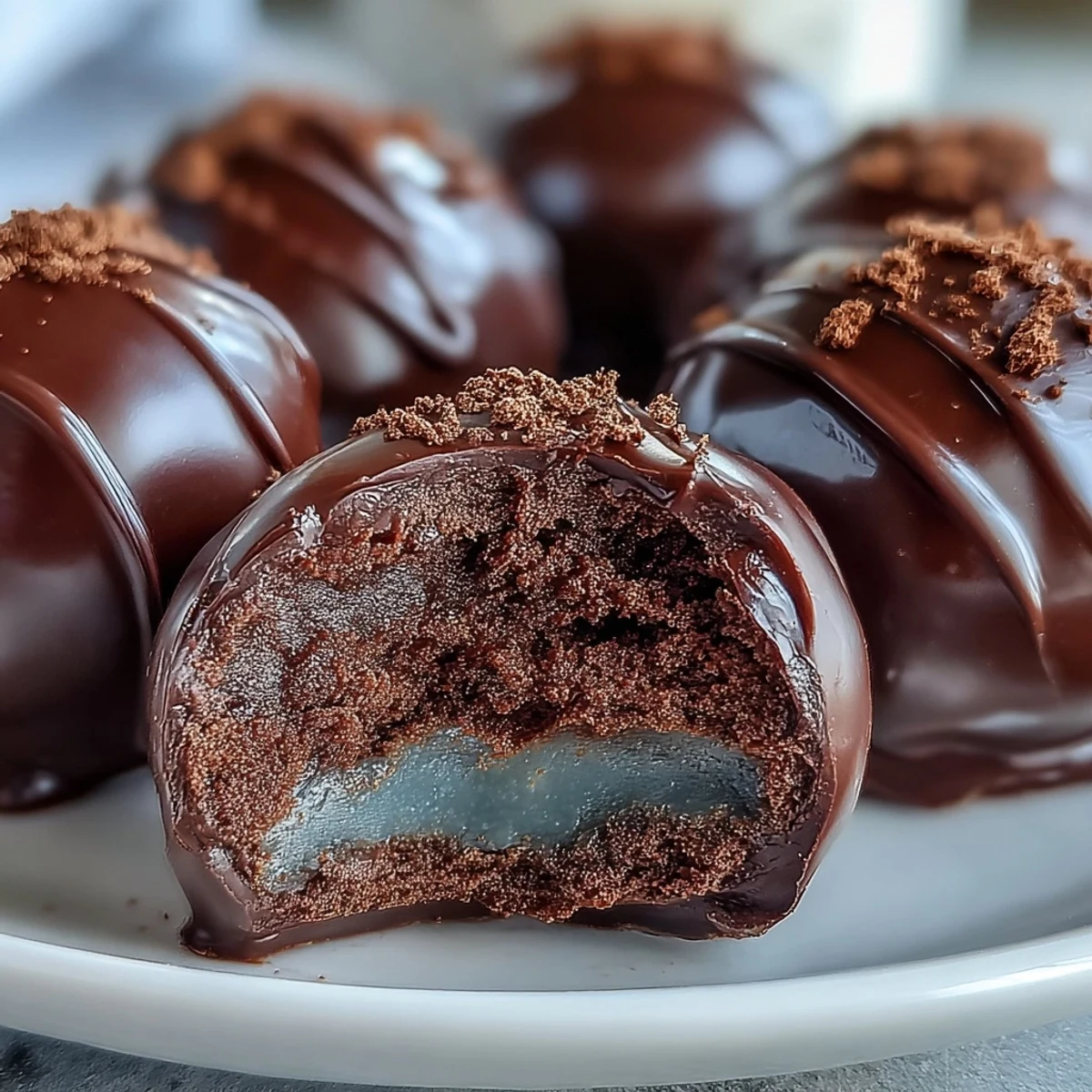 Serve these Japanese-inspired Hojicha Truffles chilled, allowing the roasted green tea flavor to bloom.