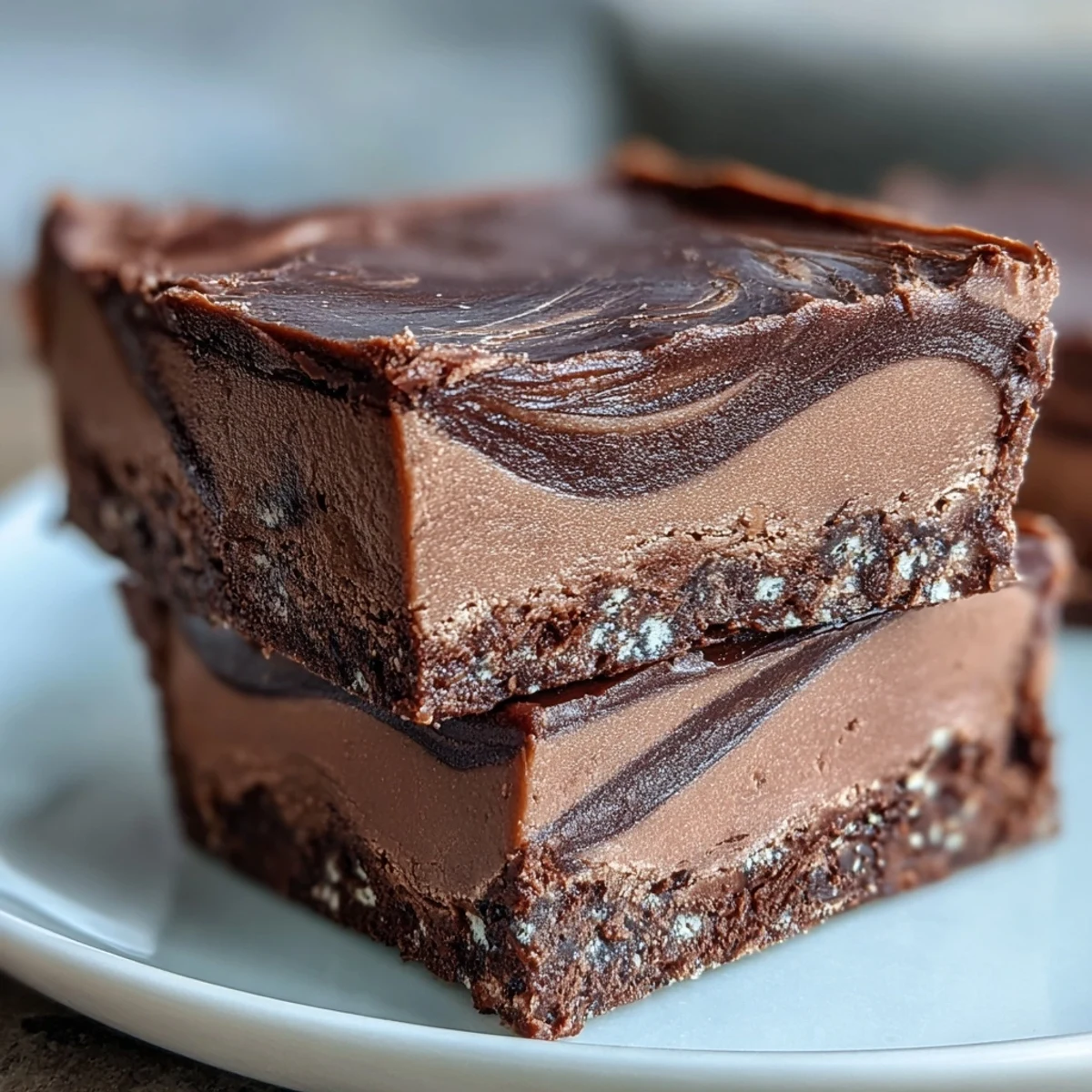 Freshly cut squares of rich Hojicha Fudge rest on a bamboo board, showcasing a dense, melt-in-your-mouth texture and deep roasted tea aroma.