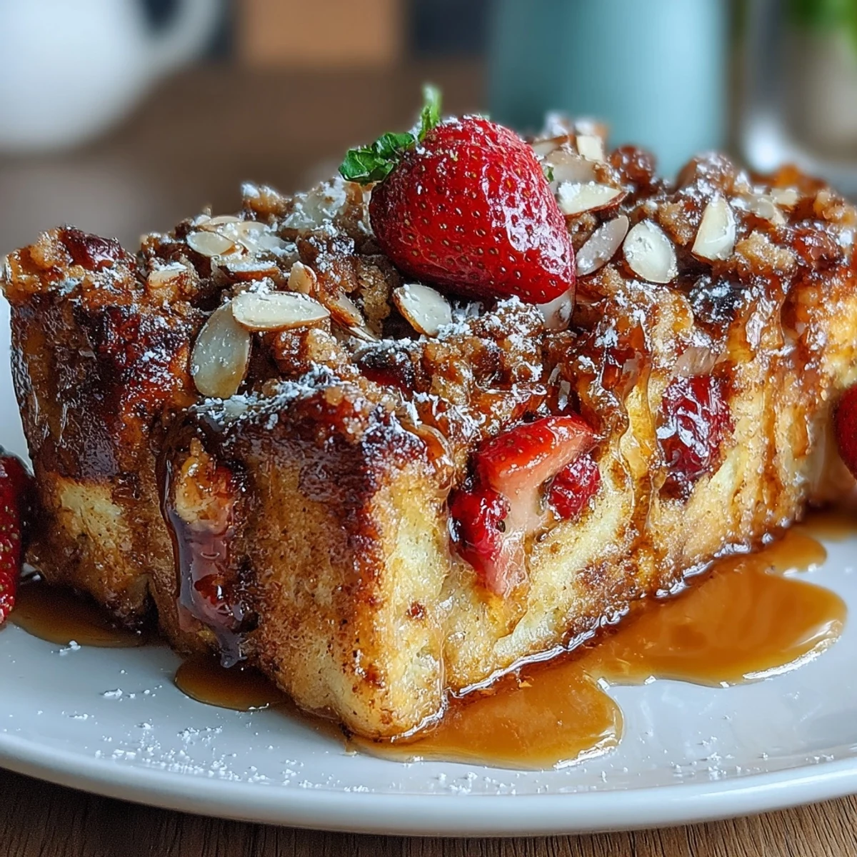 Galentines Strawberry French Toast