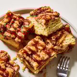 Deliciously unique Sweet Tea Chili Garlic Monster Cake Pancake Bars for adventurous dessert lovers.  