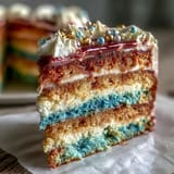 High School Ombre Layer Cake