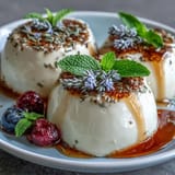 Honey Lavender Panna Cotta