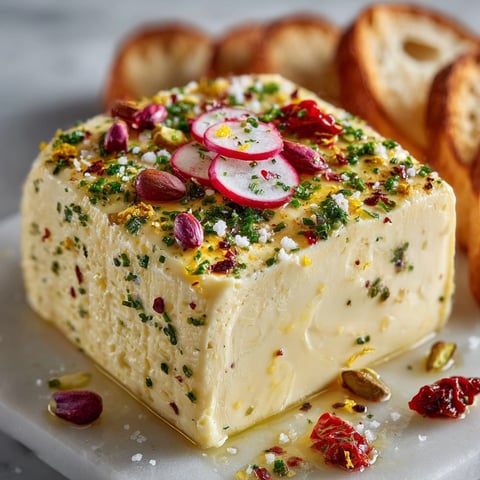 Butter boards with creamy, whipped butter topped with fresh herbs and colorful radishes, ready for sharing.