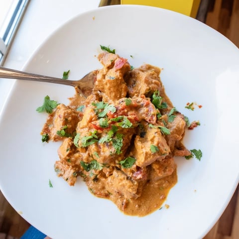 Creamy Instant Pot Chicken Tikka Masala, a fragrant Indian dish with tender chicken and rich sauce.