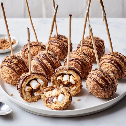 Smores Churro Cake Pops