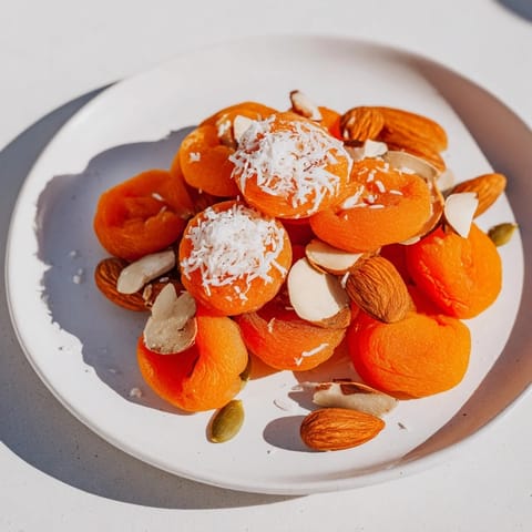 Almonds and Dried Apricots
