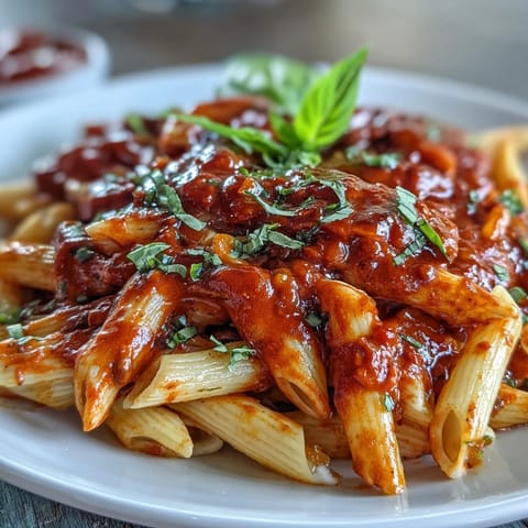 Vegan Creamy Roasted Red Pepper