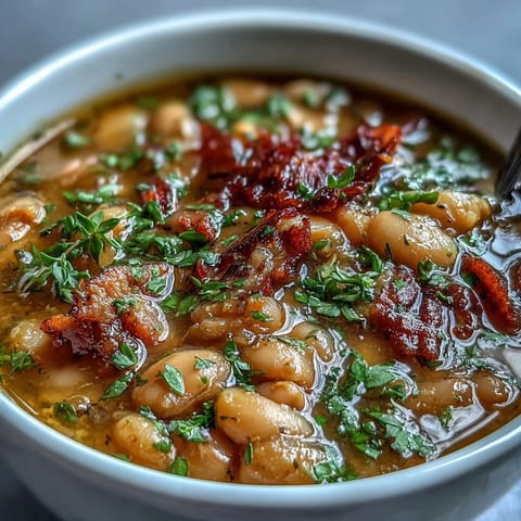 Ham Navy Bean Soup Thyme