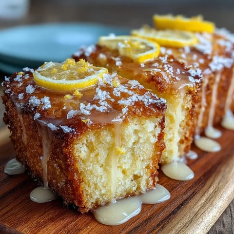 Moist Limoncello pound cake with bright lemon glaze, golden crust, and zesty citrus aroma — perfect for dessert or afternoon tea.  