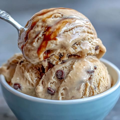 Creamy 4-Ingredient Peanut Butter Banana Ice Cream, a dairy-free frozen treat.