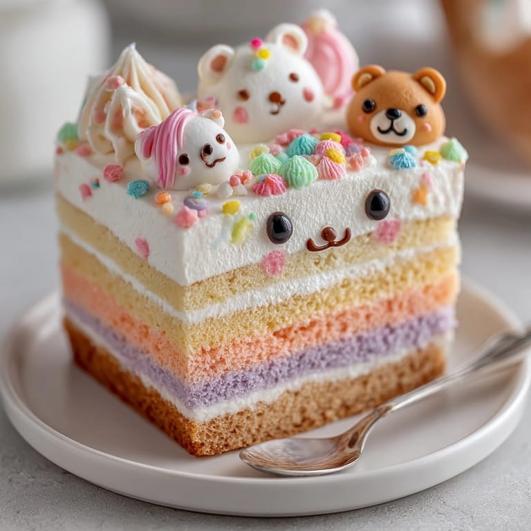 Whimsical faces decorate these mini cakes, part of our collection of funny bento cake designs.