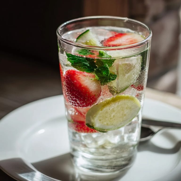 Colorful beverage mixes of fruit and flavored water enhancers, ideal for festive gatherings.