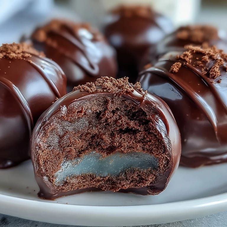 Serve these Japanese-inspired Hojicha Truffles chilled, allowing the roasted green tea flavor to bloom.