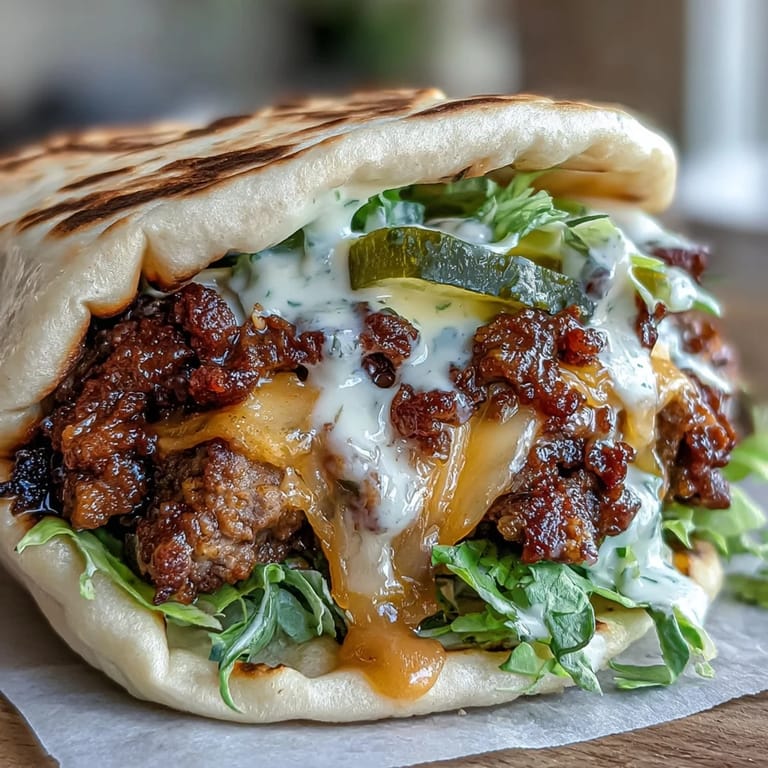 Juicy ground beef pressed onto flour tortillas, seared to perfection, and topped with classic burger fixings for a fun twist.