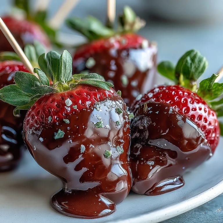 Hand-dipped chocolate strawberries artfully arranged in a bouquet, ideal for sharing love this Valentine's Day.