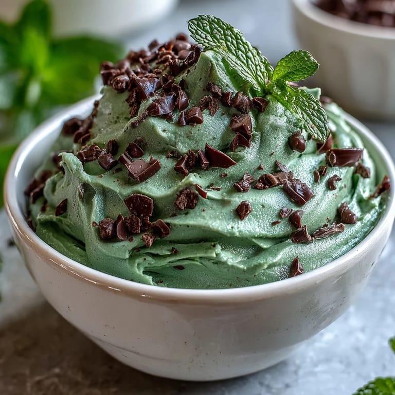 St. Patricks Day dessert dip featuring minty green cream cheese base, mini chocolate chips, and playful shamrock sprinkles.