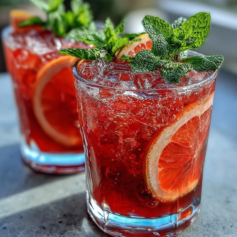 Refreshing grapefruit-lime mocktail with citrus slices and mint, perfect for spring celebrations.