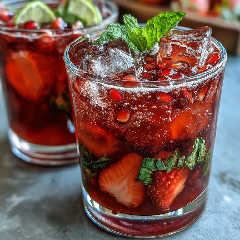 A colorful Spring Sangria Mocktail with white grape juice, orange slices, and sparkling water, served over ice.
